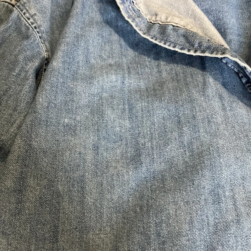 Denim Blue Shirt Dress - Picture 8 of 9
